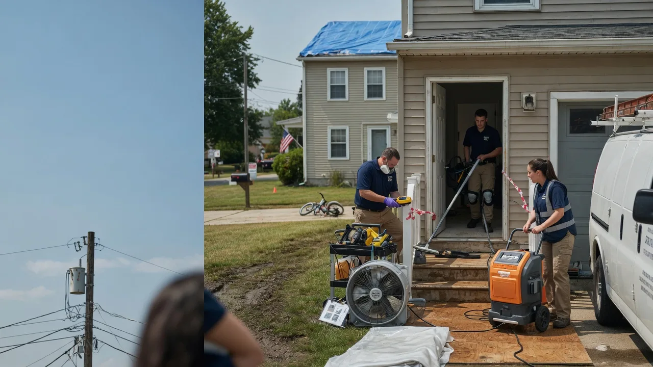 Water Damage Repair in Wellersburg, PA near me
